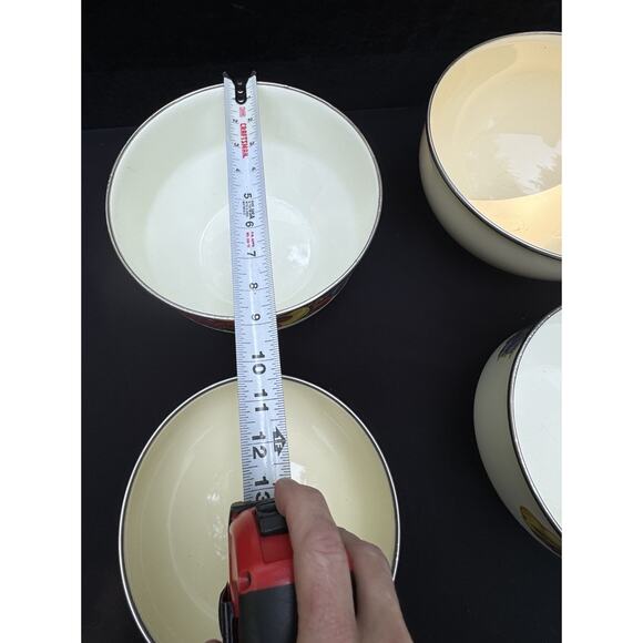 Vintage Metro Vitroceramic Bowls Set of 4 - Picture 6 of 16